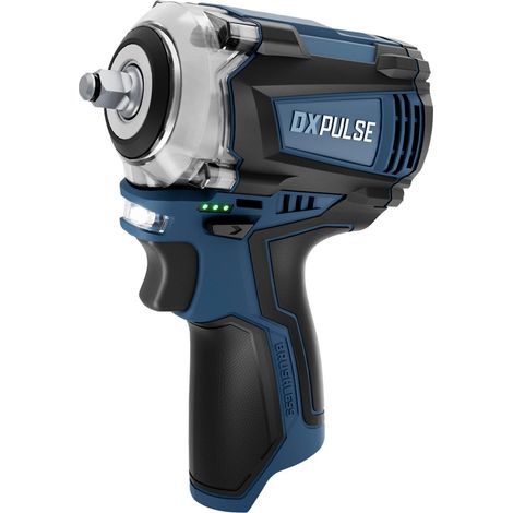 Draper 27859 DXPULSE 12V Brushless Impact Wrench, 3/8"" Sq. Dr., 250Nm (Sold Bare) 27876
