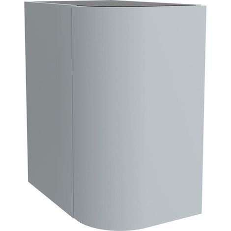 Élément d'armoire suspendu ALLIANCE 300 gauche / droite 1 porte courbe à ouvrir avec système push BLUE FOG 300 x 540 x 450 mm (1/4)