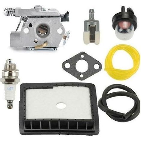 Carburateur pour tronçonneuse Echo CS3000 CS3400 – Matériau métal – Compatible avec modèles CS301, CS305, CS306 – Performance optimale - Wt5891 (1/5)