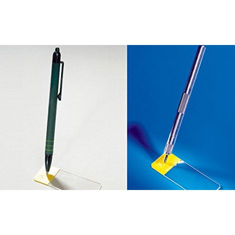 Stylo pointe diamant corps plastique