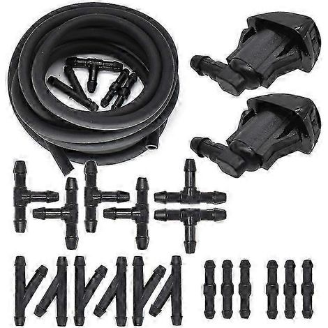 Kit de 2 gicleurs de lave-glace avant pour Jeep Grand Cherokee, Chevy Malibu, Pontiac, Dodge Durango, Caravan et Nitro (1/5)