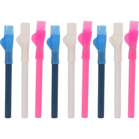 9Pcs Fabric Pencil Three Colors Clear Line Easy Cleaning Wide Application Tailors Chalk for Sewing (1/5)