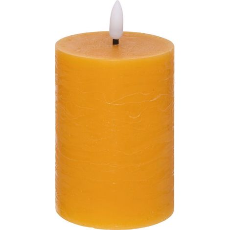 Bougie Déco à LED "Molia" 13cm Jaune