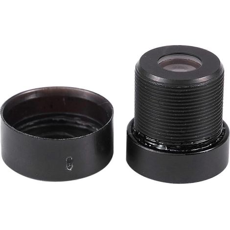 Objectif zoom standard 12 mm pour caméras de surveillance de sécurité, focale de 12 mm. (1/5)