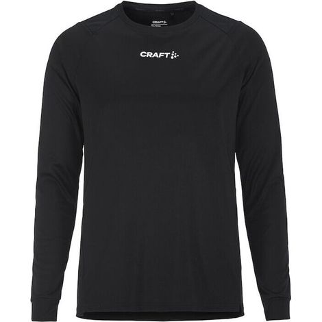 T-shirt de course à manches longues Craft Rush 2.0 pour enfants - Noir