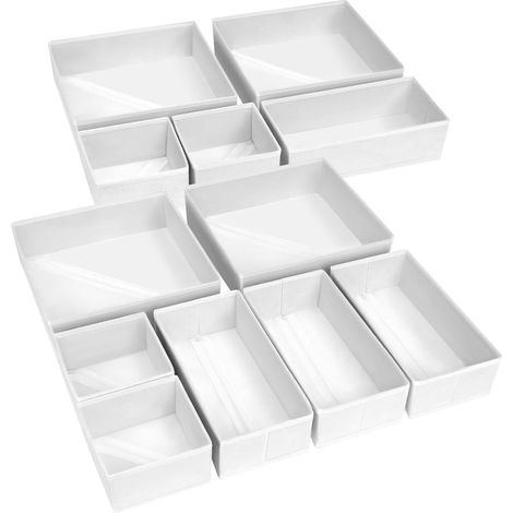 Organisateur Tiroir Rangement Vetement - Boite Rangement Tissu Pliable (1/5)