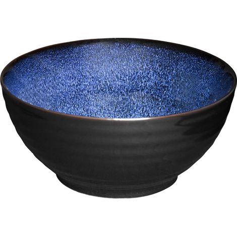 Bols hauts Luna bleu nuit 205 mm (lot de 4) - Ref DZ776 - Olympia (1/3)