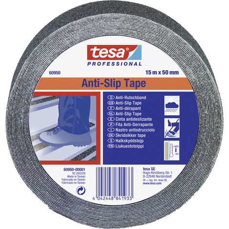 tesa 60950-00001-00 Anti-Rutschband tesa® Professional Schwarz (L x B) 15 m x 50 mm 1 St. (1/5)
