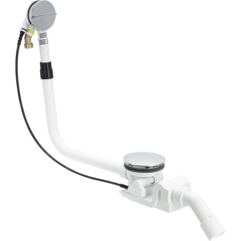 Ab-und Überlauf Rotaplex Trio 6141.61 in 725mmxDN40/50 verchromt