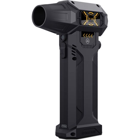 Souffleur d'Air Électrique Turbo 8000mAh Batterie Puissante LED Lumière Contrôle Tactile Moteur Sans Balai pour Nettoyage Extérieur Voiture Flux d'Air Puissant Vitesse Ajustable Idéal pour Maison et B (1/5)