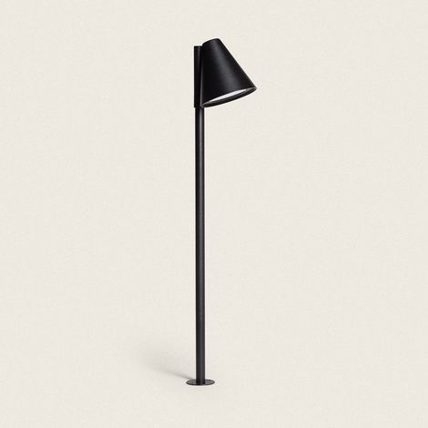 Balise Extérieure sur Pied 60 cm avec Piquet Drimlec Noir mat (1/5)