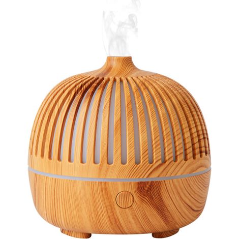 Difusor de aceites esenciales de 180 ml, humidificador de niebla fina, 7 colores de luz, funcionamiento silencioso, apagado automático, alimentación USB, ideal para el hogar, la oficina o el dormitori (1/5)