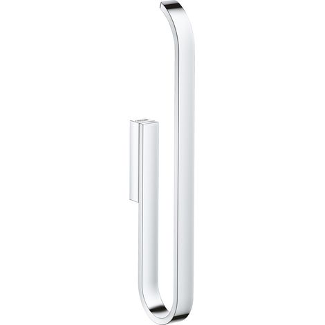 Grohe Selection Portarrollos de papel higiénico para 2 rollos con fijación oculta, Cromo (41067000)