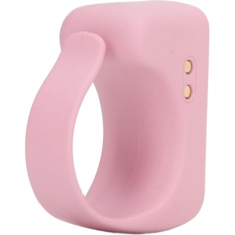 Fernbedienung mit Scrollring, Bluetooth-App, Umblätterfunktion, Fernauslöser für die ABS-Kamera, Selfie-Taste und pinkfarbene Handy-Ladehülle (1/5)