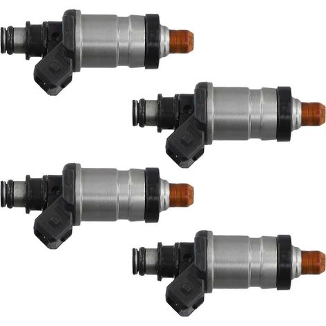 4 injecteurs de carburant 06164-P0F-000 pour HONDA PRELUDE 2.2L (1993-1996) (1/5)