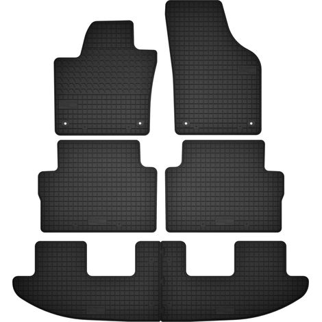 Gummimatten für 3 Sitzreihen und 7 Personen für: Seat Alhambra II Minivan (Baujahre 2010 bis 2018) (1/5)