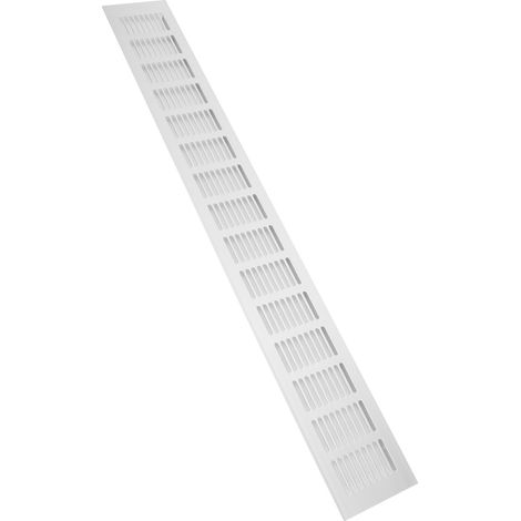Grille d'aération 600x80mm en alliage d'aluminium pour armoires de camping-car, plaques de ventilation à volets (1/5)