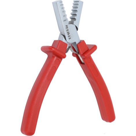 Pince à sertir à aiguille PZ0.25‑2.5, outil de sertissage portable pour tuyaux, usage domestique et extérieur. (1/5)