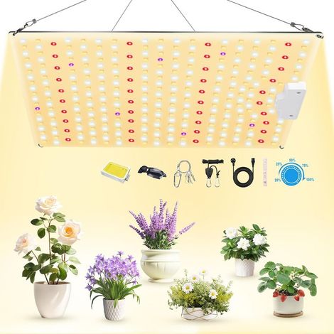Lampe Led Horticole, 1000W Lampes de Croissance Horticoles Chambre de Culture avec Led UV/IR, Lampe LED Horticole, Grow Light Pour Plantes IntéRieures, Graines, Bourgeons,Tente de Culture (1/5)