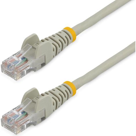 Startech.com - startech.com 10 m gris cat5e / cat 5 snagless ethernet patch cord - 45pat10mgr - 0065030870979 (1/4)