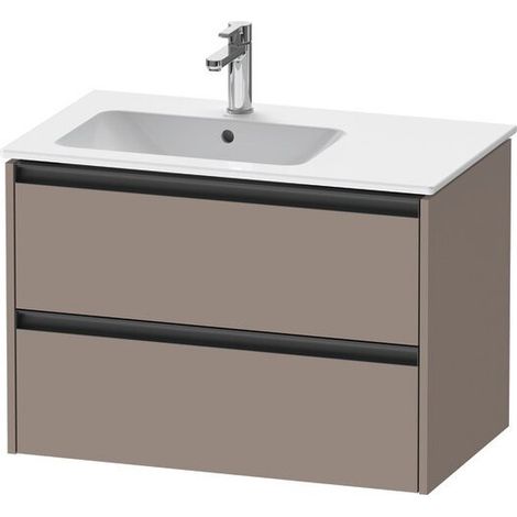 Duravit Ketho.2 bâti-support pour lavabo suspendu, 2 tiroirs,