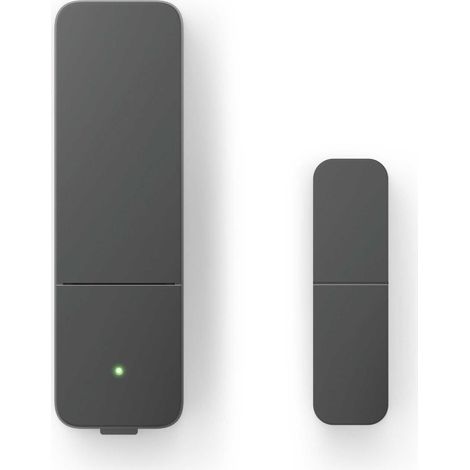 BOSCH Contatto Porta/Finestra II Plus per Smart Home con Sensore Intelligente di Vibrazione, Protezione Anti-Intrusione, Compatibile con Amazon Alexa, Google Assistant e Apple HomeKit, Colore Antracit (1/5)