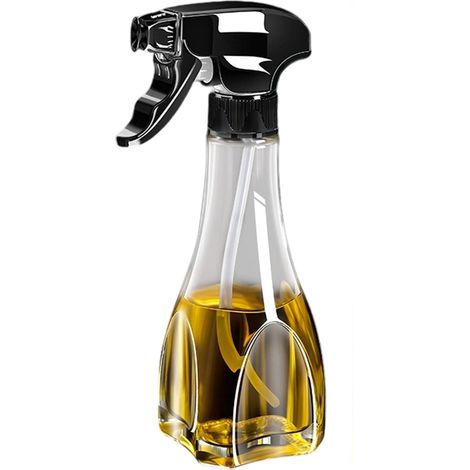 Spray Huilier Cuisine 240 ML Vaporisateur Huile d'olive Avec Gicleur D'huile Réglable - Pulverisateur d'Huile Olive Vinaigrier