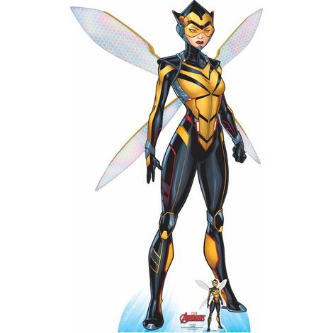 Figurine en carton  Avengers Comics Antman La Guêpe Disney - Haut 159 cm (1/5)