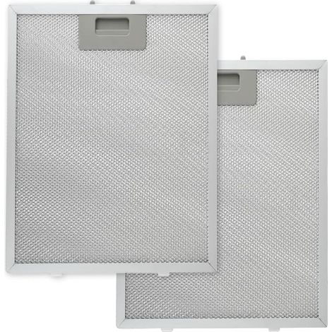 Lot de 2 Filtres à Graisse 5 Couches pour Hotte Aspirante, Filtre en Aluminium Universel 320x260 mm, Lavable au Lave‑Vaisselle, pour Cuisine Maison et Restaurant (1/5)