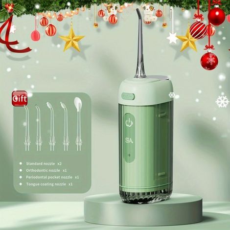 Brosse À Dents Électrique - Rechargeable USB - 3 Modes - Réservoir Rétractable - Batterie Lithium 500 MAh - Pour Maison Et Voyage - 1 Pièce (1/4)