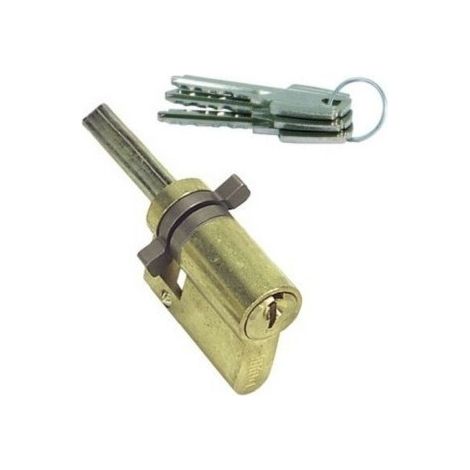 Tesa Assa Abloy,552000LT,Cilindro de Seguridad Estándar TE5, Perfíl Ovalado,Niquelado (1/9)