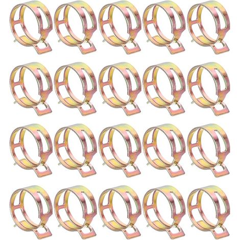 20pcs Collier Serrage 32mm Pour Ligne Carburant Colore (1/5)