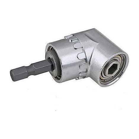 adaptateur De Fixation Pour Perceuse 1/4" 105,cintreuse Angle Droit Pour Perceuse Lectrique,extension De Tournevis Angle Droit Tige Hexagonale (1/5)
