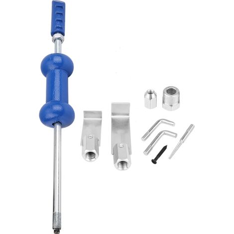 Ensemble de 9 outils de réparation de carrosserie automobile (5 lb) : extracteur de bosses, marteau à inertie, réparations de carrosserie à faire soi-même (1/5)
