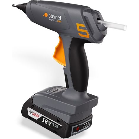 Akku-Heißklebepistole MobileGlue PRO 5011 AMP inkl. 2,0 Ah Akku und Ladegerät