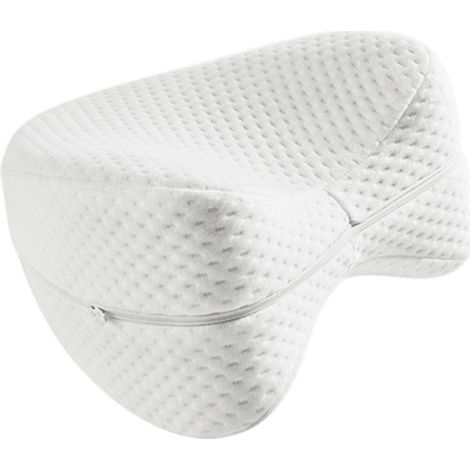 Oreiller de jambe en mousse à mémoire de forme, oreiller de jambe à rebond lent, oreiller ergonomique-AquaForge (1/4)