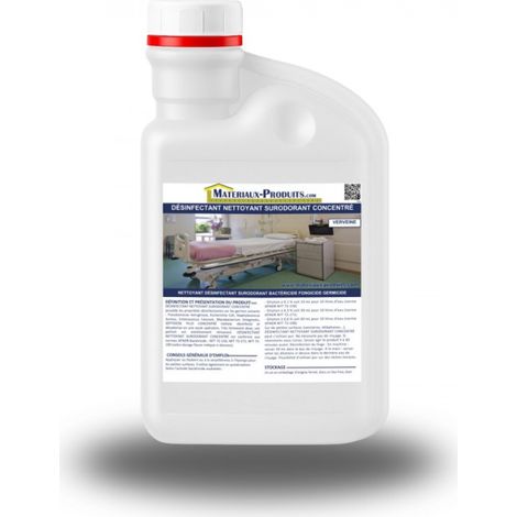 Désinfectant nettoyant surodorant concentré Verveine - 1 L Verveine - MATPRO (1/3)
