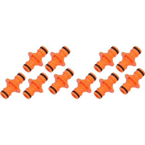 10 raccords de tuyau d'arrosage 2 voies en plastique ABS pour jonction et distribution d'eau jardin G3/8 G1/2 G3/4 (1/5)
