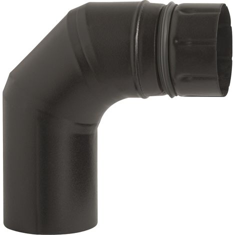 Tubo gomito 90° per stufe Ala Eco - 8cm