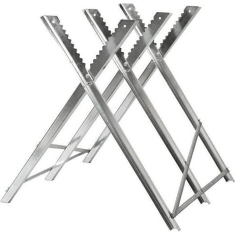 Chevalet à bûches, 3 Supports de train Chevalet de sciage, Chevalet de tronçonnage Pliable (1/5)