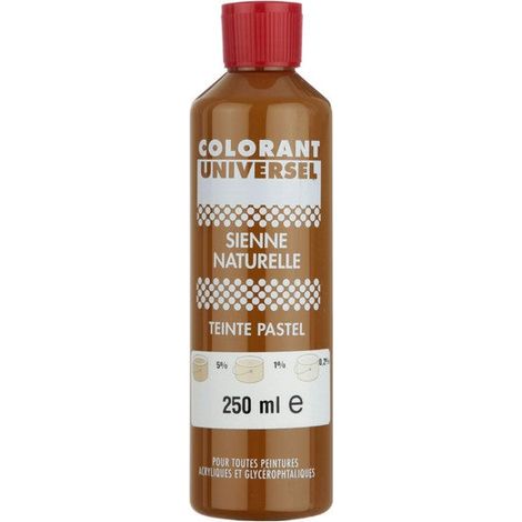 Colorante Universale 250 Ml Terra Di Siena Naturale Centrale Brico