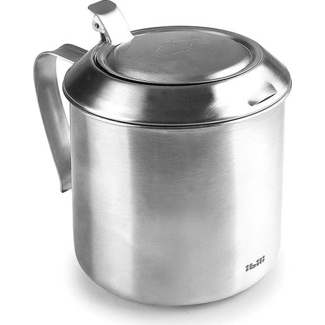 Récupérateur d'huile de cuisson inox 750 ml avec filtre