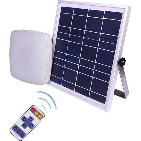 Applique Solaire Extérieure Plafonnier LED Télécommande-60W, Blanc, 3.7V/660mAh, 1pc (1/5)