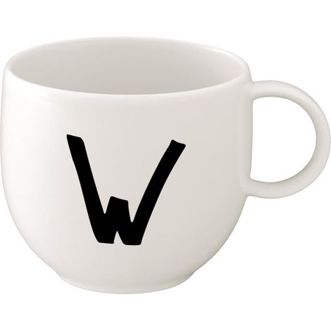 Tazza Villeroy & Boch con la lettera W (1/5)
