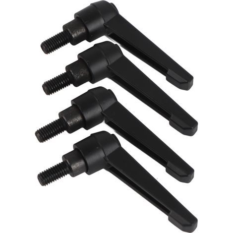 4 Poignées de Réglage Métalliques M8 (16mm) pour Machines et Équipements (1/5)