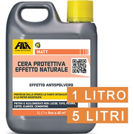Cera fila matt effetto opaco pavimenti cotto marmo filamatt 5 lt