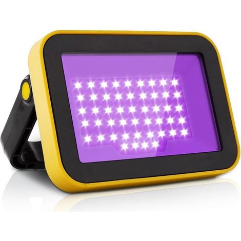 UV-Lampe – Tragbare Schwarzlichtlampe mit 2000-mAh-Akku – Violette SMD-Beleuchtung für Detektions- und Fluoreszenzeffekte – 1 Stück (1/5)