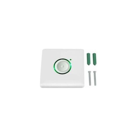 Interruptor temporizador de pared, interruptor temporizador de retardo con contacto táctil LED para exteriores, 16 niveles, AC110-220V - Crezuo