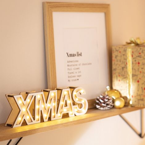 LED-Weihnachtsbeleuchtung XMAS Natürlich
