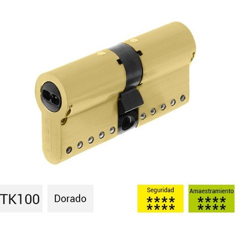 Cilindro de Alta Seguridad Tk100 Níquel 30X50 - NIQUEL